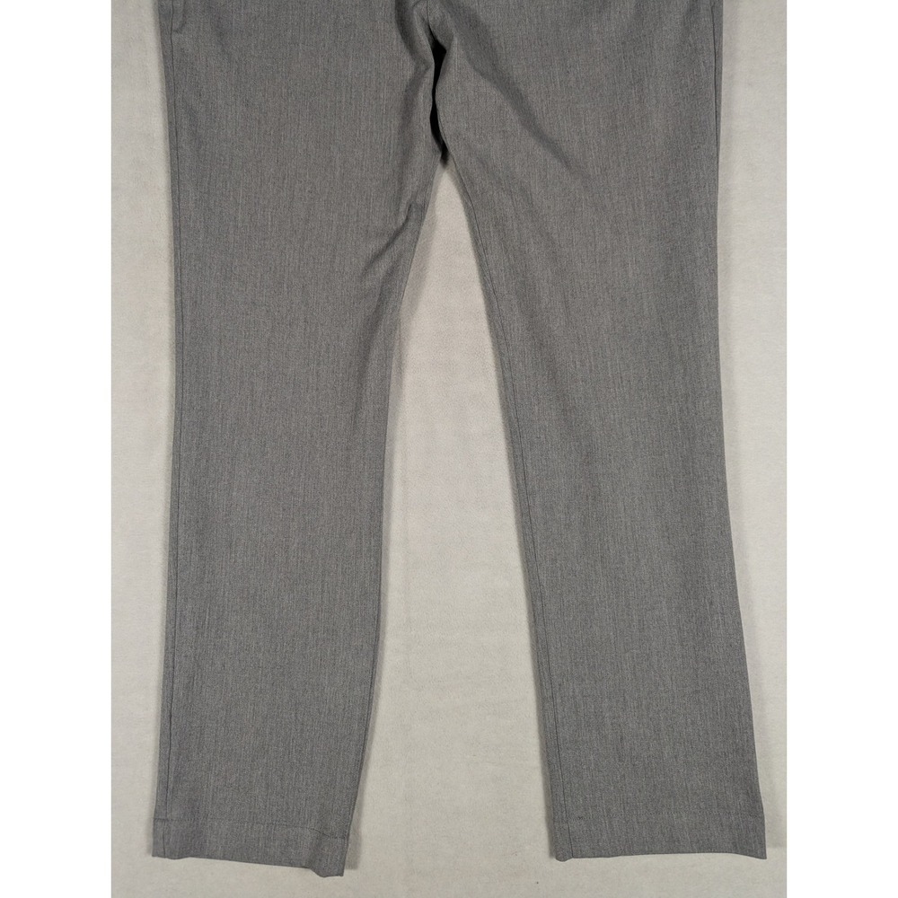 Zara Man Gray Flat Front Dress Pants Trousers Mens USA 32 Made in Morocco - Picture 4 of 8
